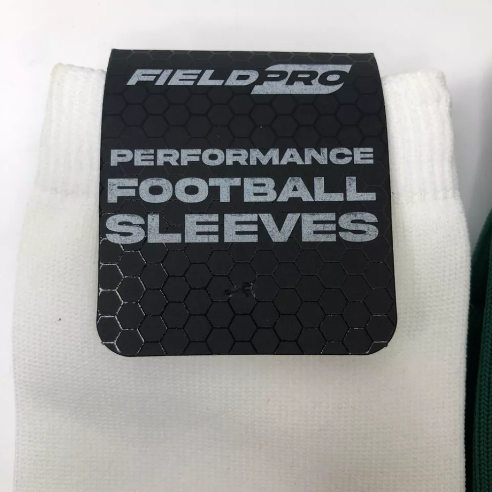 FieldPro Performance Football Sleeves - Black, Breathable, and Moisture-Wicking